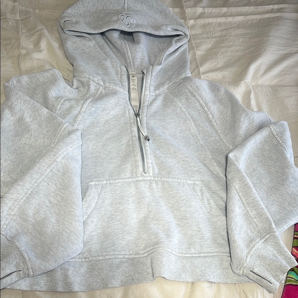 Lululemon Light Gray Hoodie
